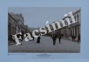 Almería. Nº 1 Paseo del Príncipe Alfonso, hacia 1910. Pequeña. Blanco y Negro